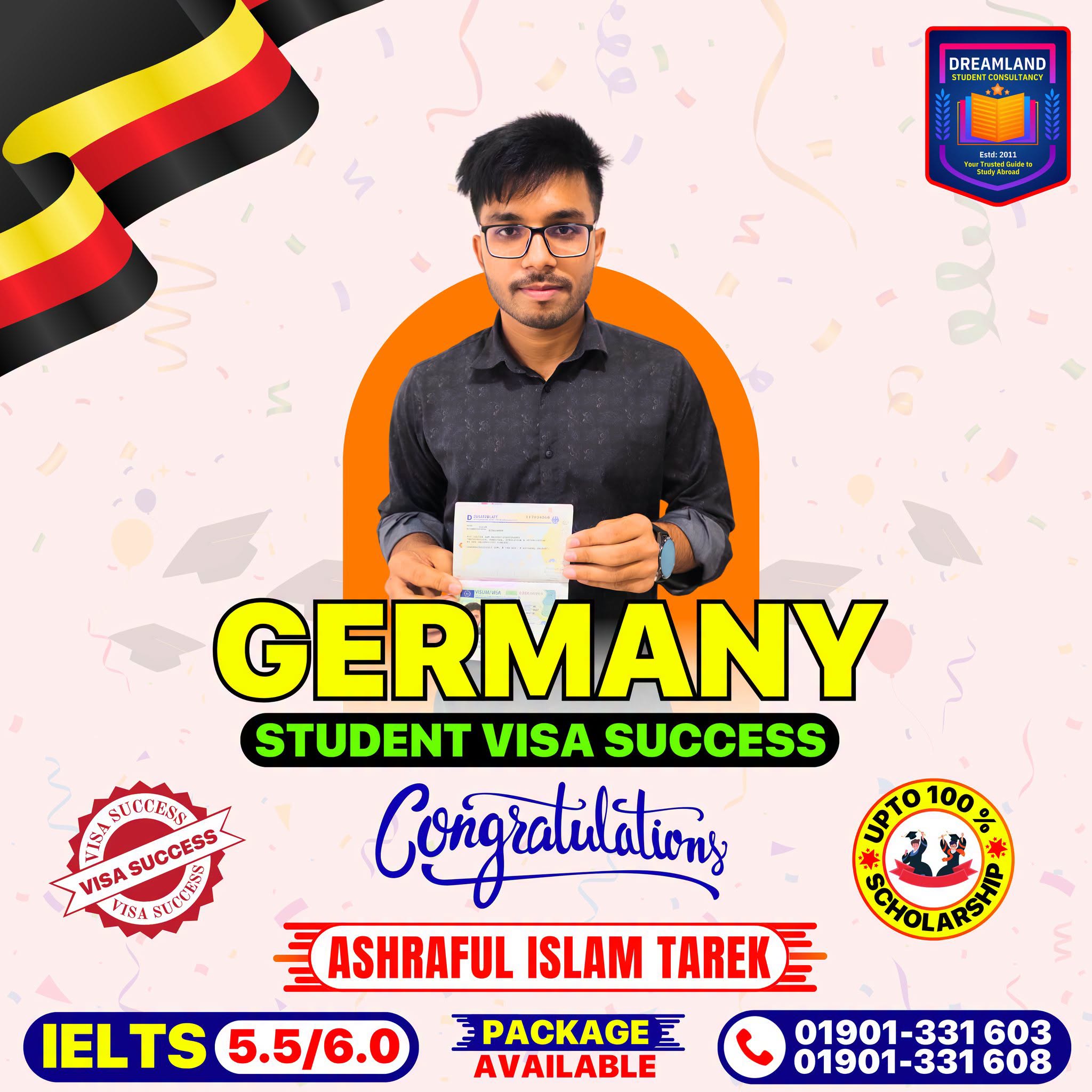 Germany Student Visa Success
